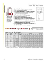 Load image into Gallery viewer, 1/4" G-2150 Bolt Type Chain Shackle | 1/2T