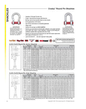 Load image into Gallery viewer, 5/16" G-213 Round Pin Anchor Shackle | 3/4T