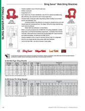 Load image into Gallery viewer, 1" S-253 Screw Pin Sling Saver Shackle | 3-1/4T, 1" Eye Width