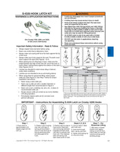 Load image into Gallery viewer, "D" S-4320 Replacement Latch Kit | 3/4T Carbon / 1T Alloy