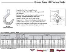 Load image into Gallery viewer, 5/8" A-1359 Clevis Foundry Hook