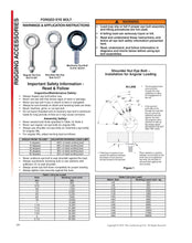 Load image into Gallery viewer, 3/8" x 1-1/4" S-279 Machinery Thread Shoulder Eye Bolt