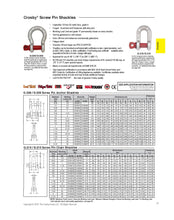 Load image into Gallery viewer, 1/4&quot; G-209 Screw Pin Anchor Shackle | 1/2T
