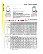 Load image into Gallery viewer, 1-1/4&quot; G-215 Round Pin Chain Shackle | 12T
