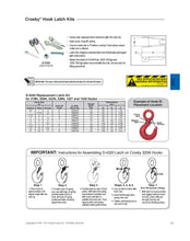 Load image into Gallery viewer, &quot;D&quot; S-4320 Replacement Latch Kit | 3/4T Carbon / 1T Alloy
