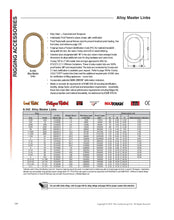 Load image into Gallery viewer, 2-1/2&quot; A-342 Alloy Master Link
