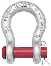 Load image into Gallery viewer, 1-1/8&quot; G-213 Round Pin Anchor Shackle | 9-1/2T

