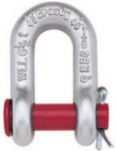 Load image into Gallery viewer, 3/4&quot; G-215 Round Pin Chain Shackle | 4-3/4T
