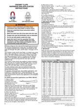 Load image into Gallery viewer, 3/16&quot; G-450 Crosby Drop Forged Wire Rope Clip
